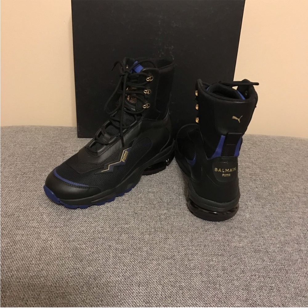 🎉 FINAL CRAZY SALE 🎉 New in Box Authentic & RARE Balmain x Puma size 7.5